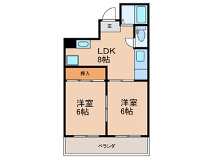 SAM　SQUARE四条大宮の物件間取画像